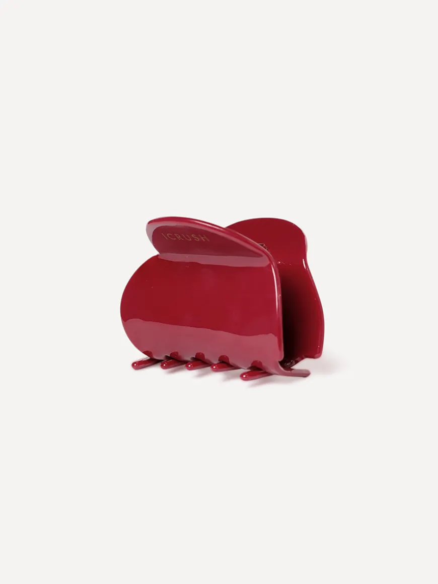 Crimson Heart Haarklammer Burgundy Red