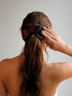 Crimson Touch Scrunchie