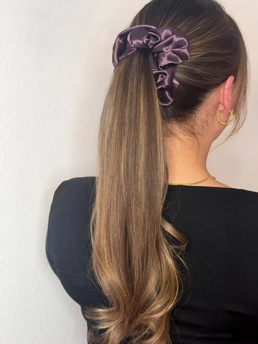 Crimson Touch Scrunchie