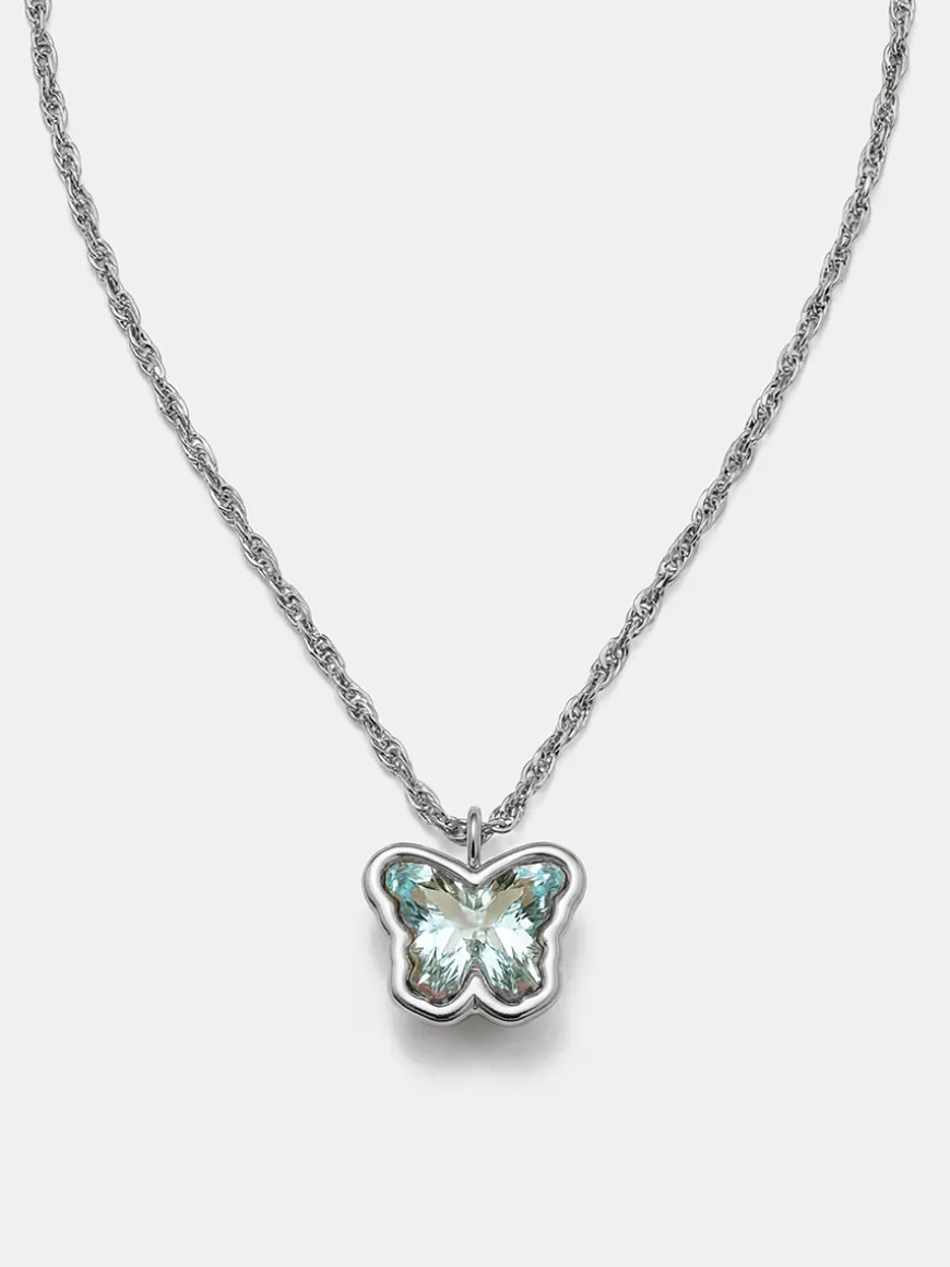 Crystal Butterfly Kette