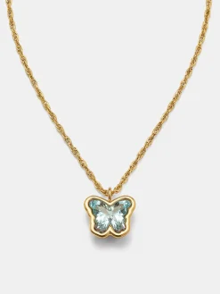 Crystal Butterfly Kette