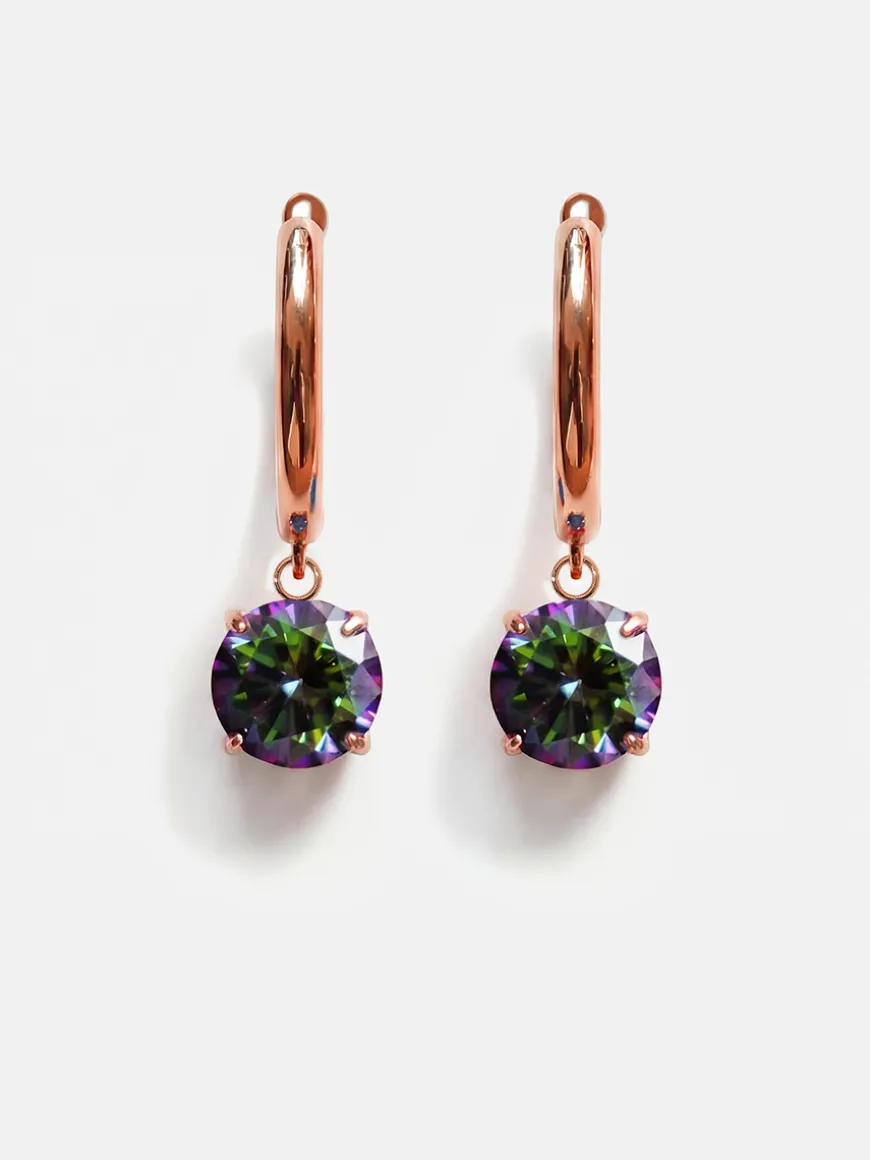 Crystal Delight Aurora Black Ohrringe