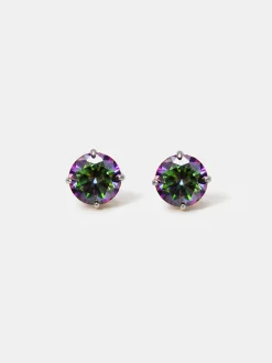Crystal Delight Aurora Black Small Stub-Ohrringe
