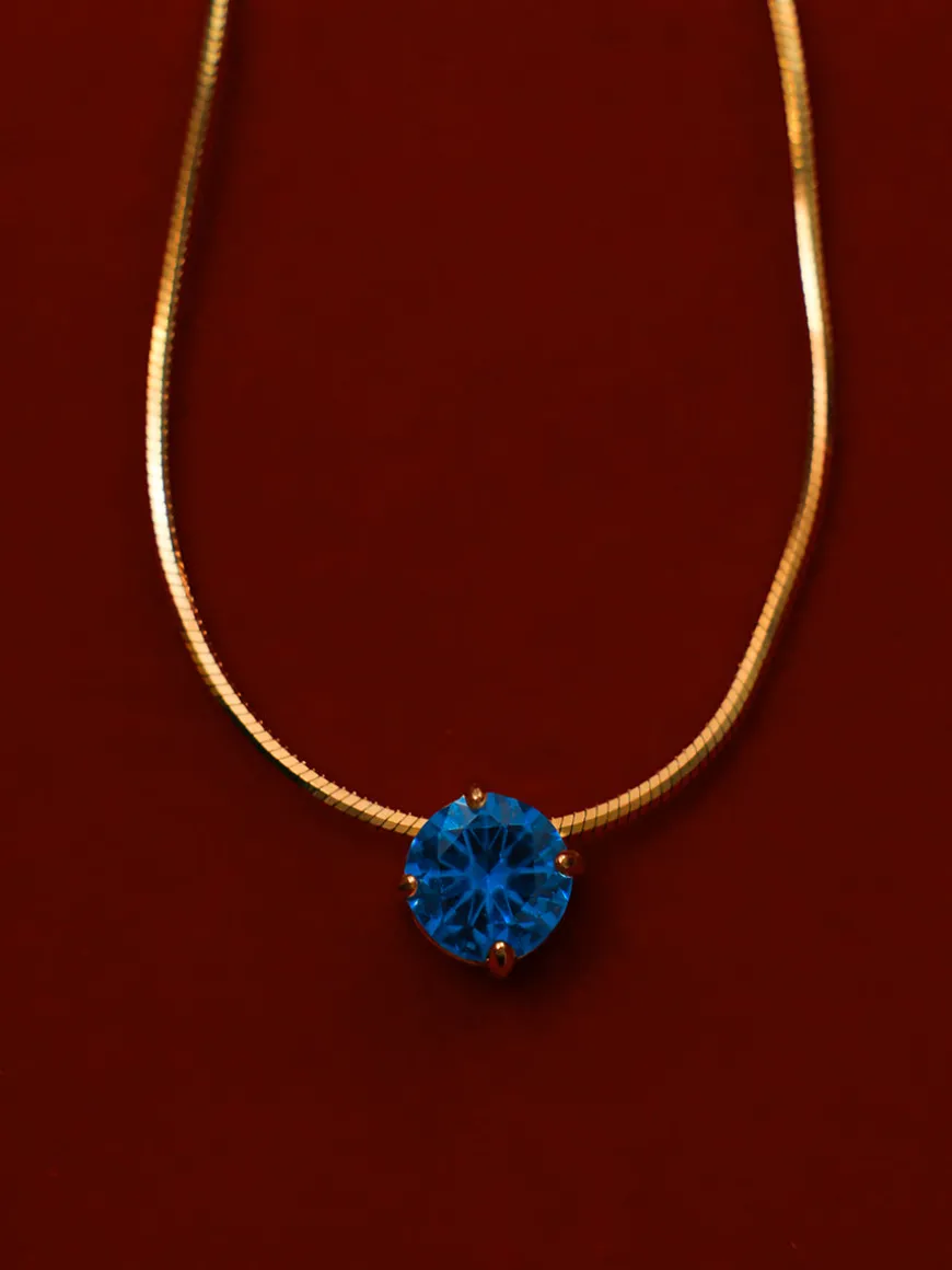 Crystal Delight Dark Blue Kette