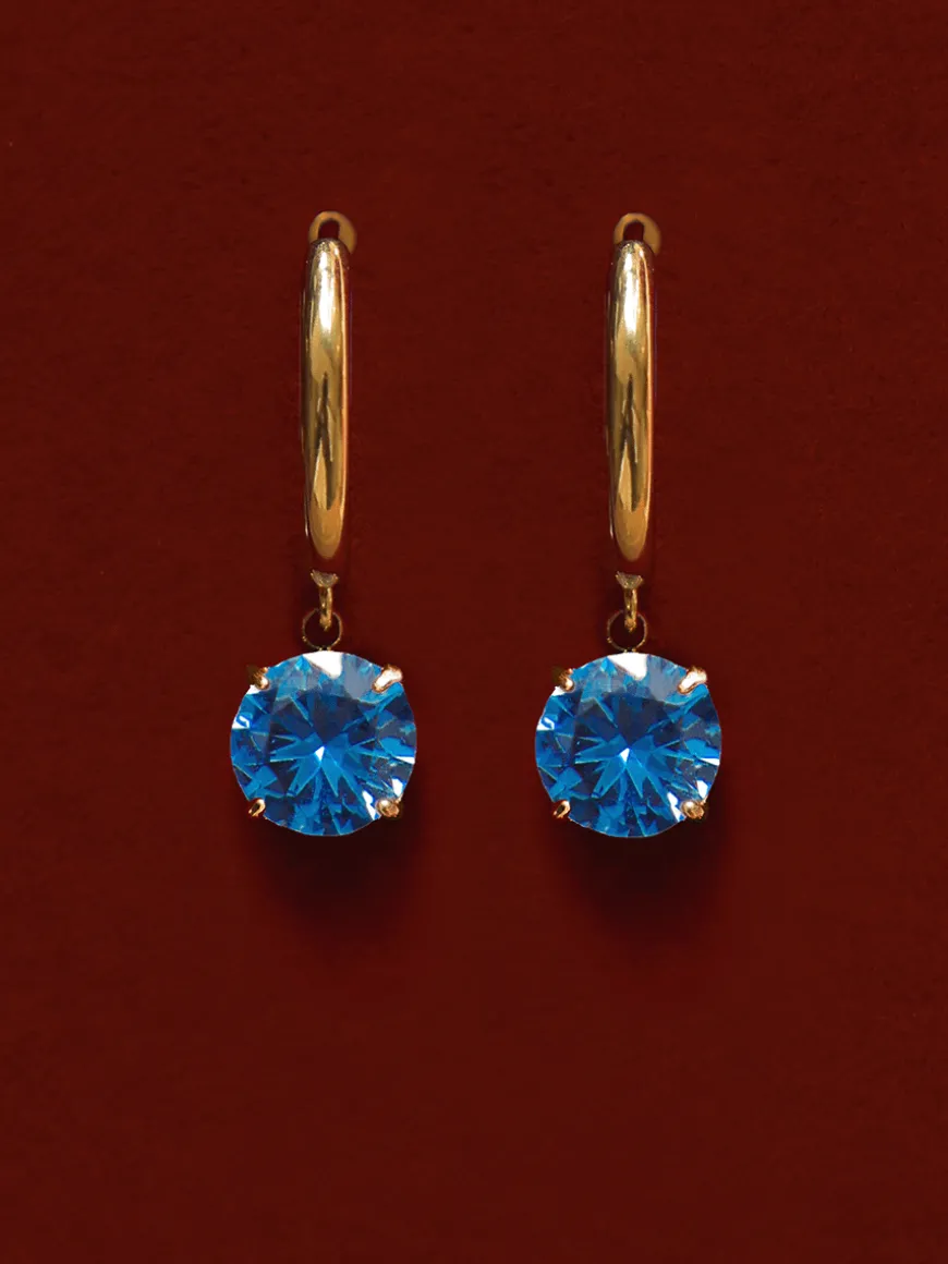 Crystal Delight Dark Blue Ohrringe