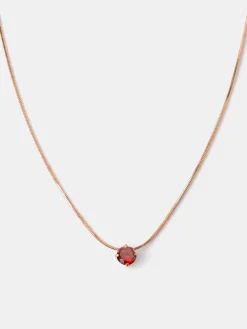 Crystal Delight Dark Red Kette