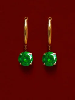 Crystal Delight Green Ohrringe