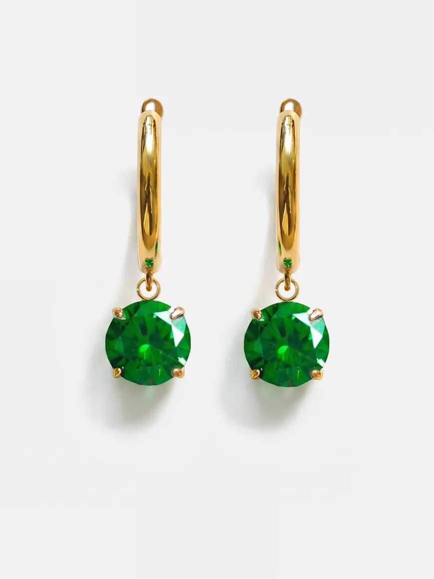 Crystal Delight Green Ohrringe