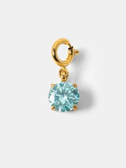 Crystal Delight Light Blue Ketten-Charm