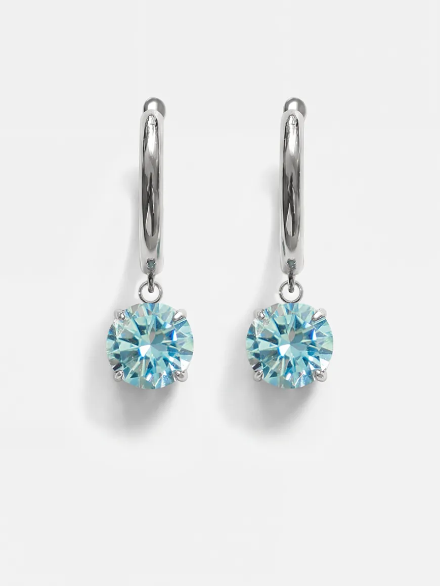 Crystal Delight Light Blue Ohrringe