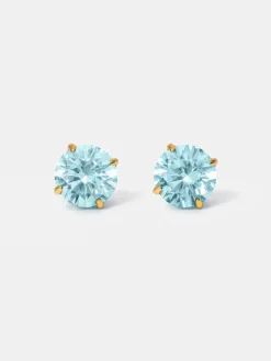 Crystal Delight Light Blue Stub-Ohrringe