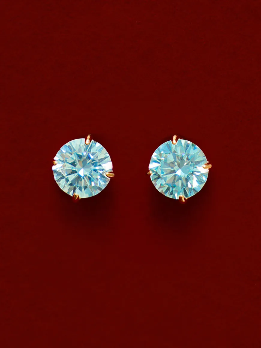 Crystal Delight Light Blue Stub-Ohrringe