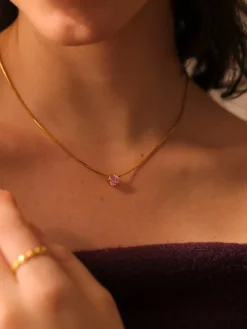 Crystal Delight Pink Kette