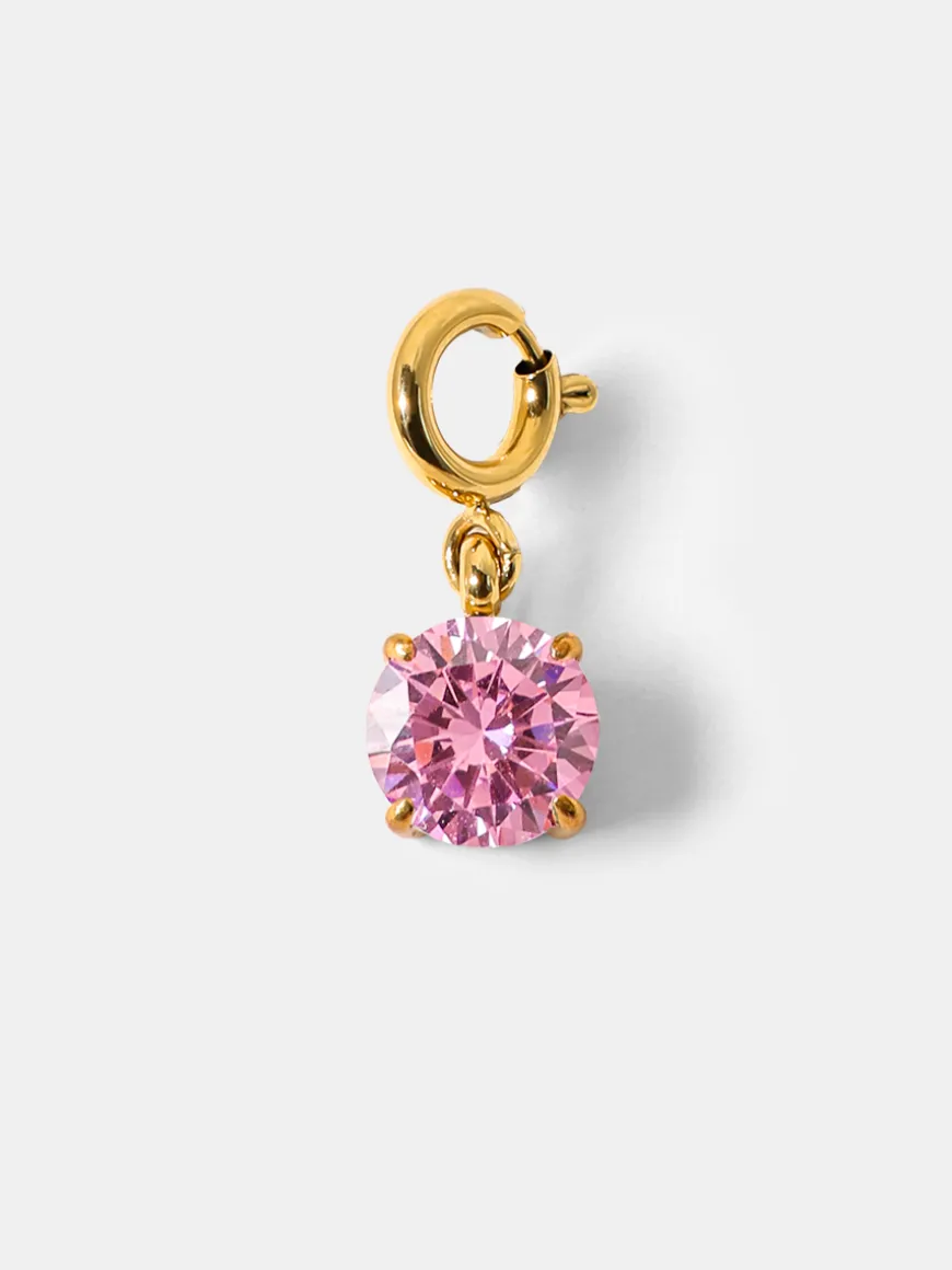 Crystal Delight Pink Ketten-Charm