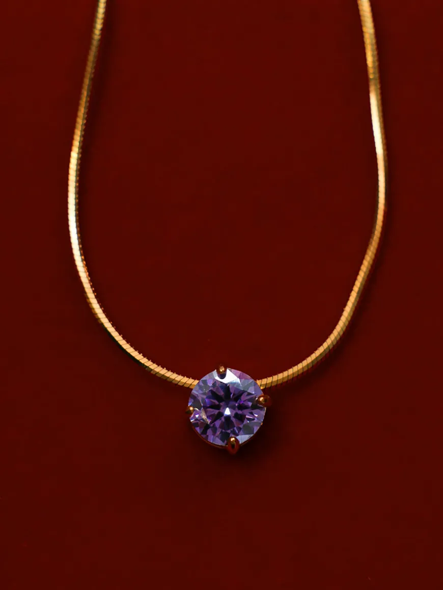 Crystal Delight Purple Kette