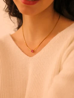 Crystal Delight Ruby Kette