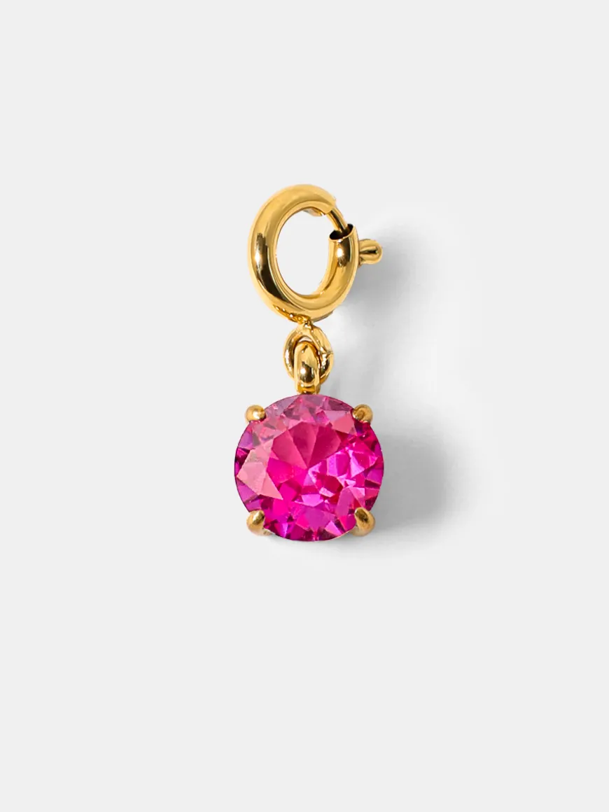 Crystal Delight Ruby Ketten-Charm