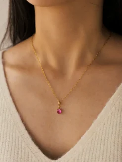 Crystal Delight Ruby Ketten-Charm