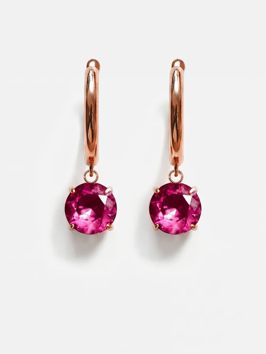 Crystal Delight Ruby Ohrringe