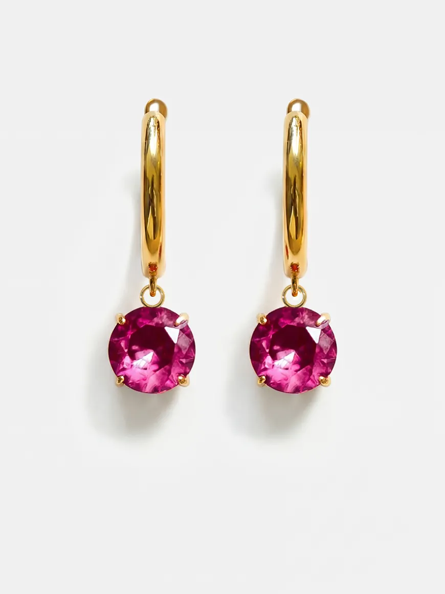Crystal Delight Ruby Ohrringe