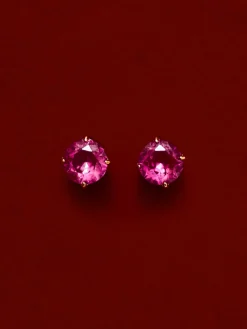 Crystal Delight Ruby Small Stub-Ohrringe