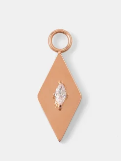 Crystal Prism Ohrring-Charm