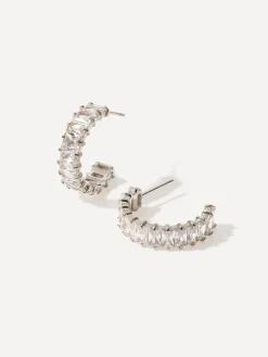 Cubic Crescent Ohrringe