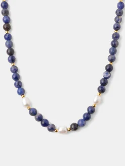 Dawn Pearl Dark Blue Kette