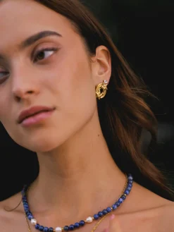 Dawn Pearl Dark Blue Kette