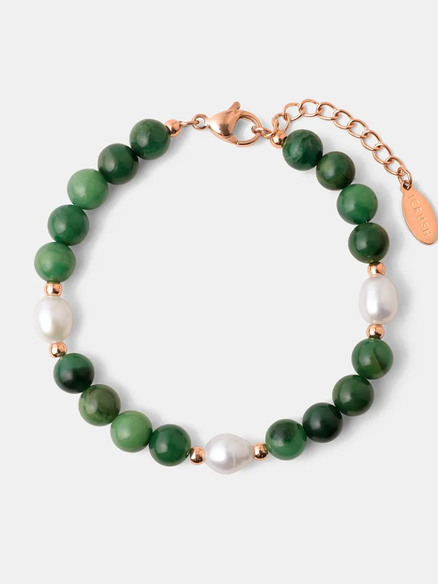 Dawn Pearl Green ARMBAND