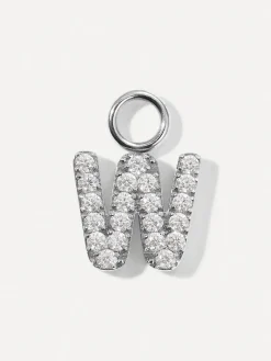 Dazzling Letter Ohrring-Charms