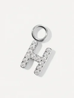 Dazzling Letter Ohrring-Charms