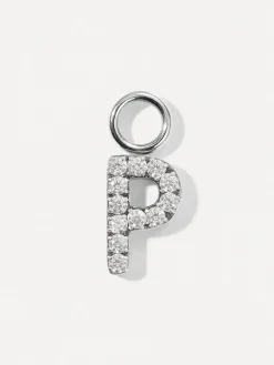 Dazzling Letter Ohrring-Charms