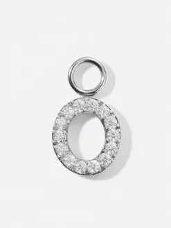 Dazzling Letter Ohrring-Charms
