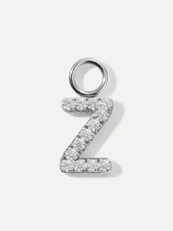 Dazzling Letter Ohrring-Charms