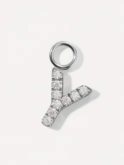 Dazzling Letter Ohrring-Charms