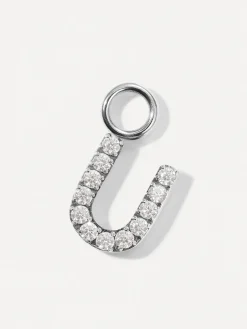 Dazzling Letter Ohrring-Charms