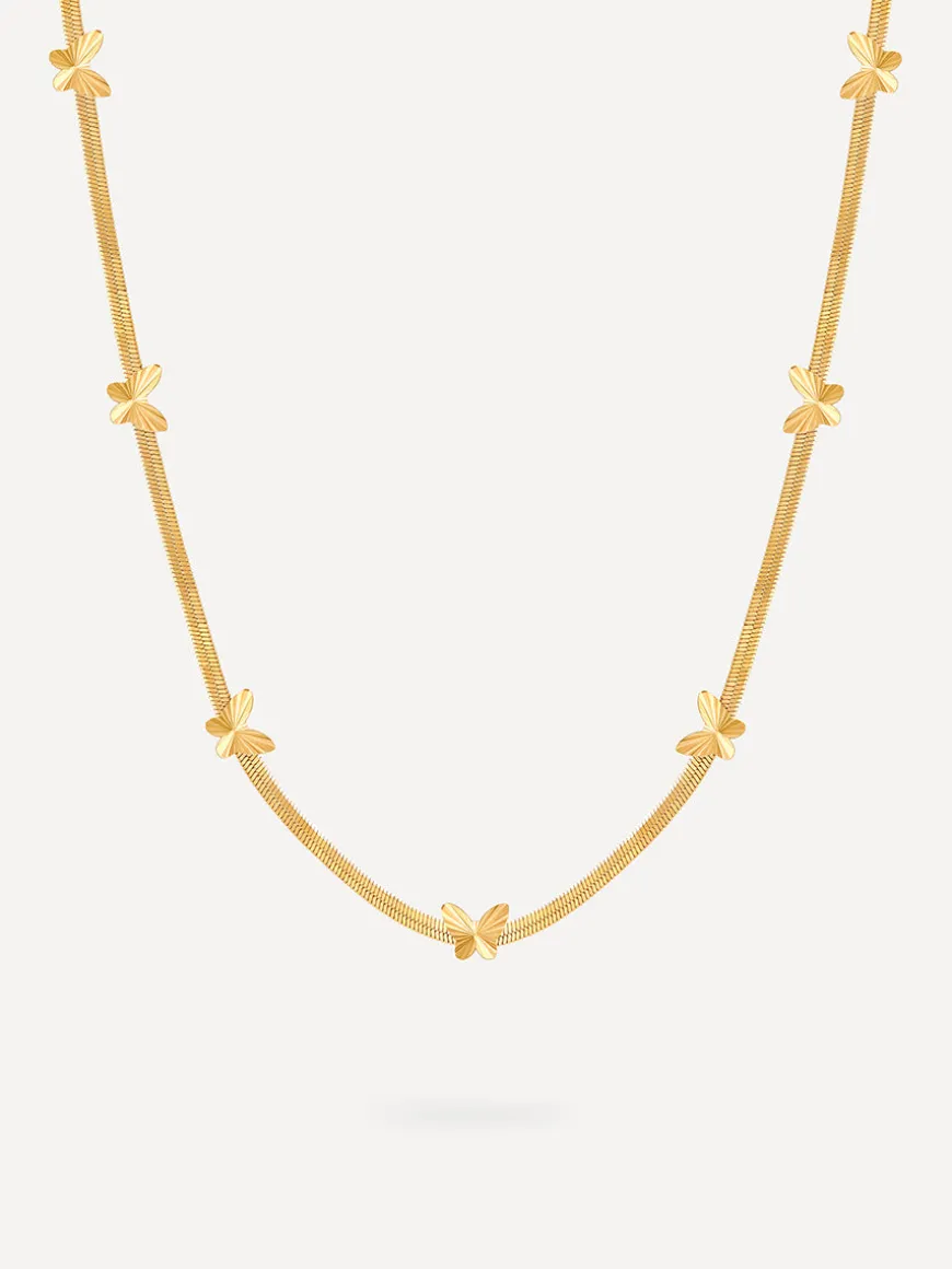 Delicate Butterfly Kette