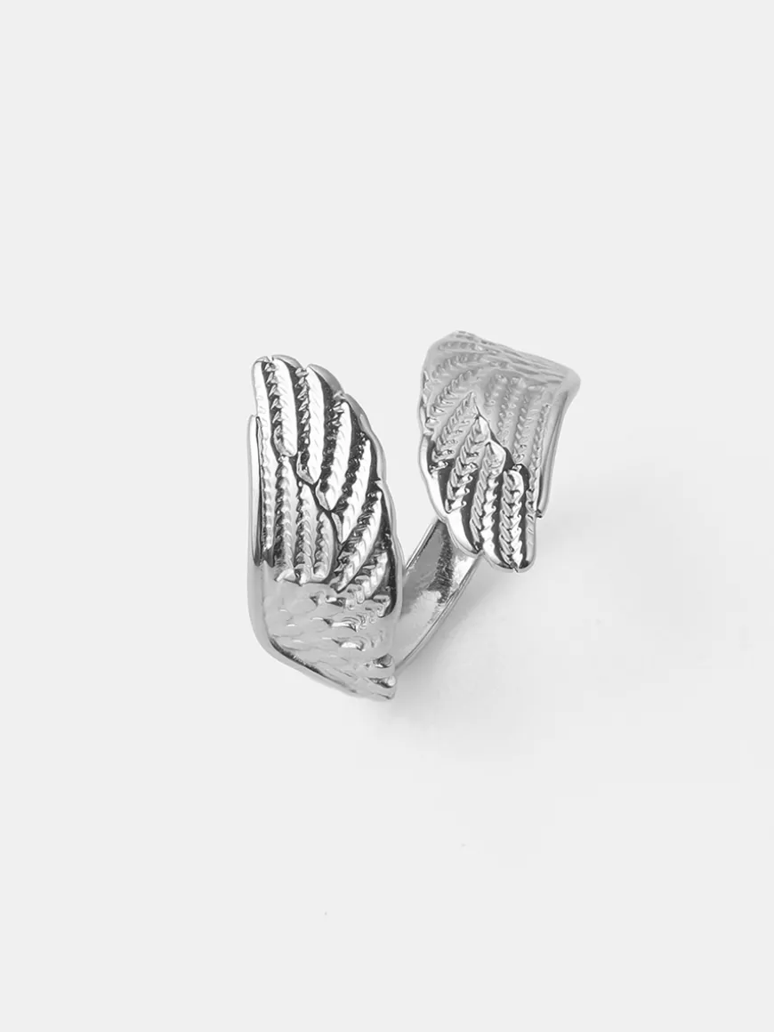 Delicate Feather Ring