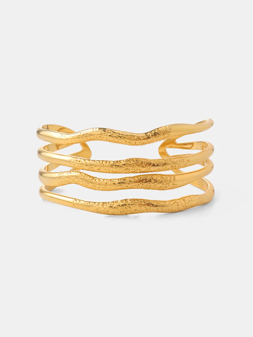 Delicate Ripple Armcuff