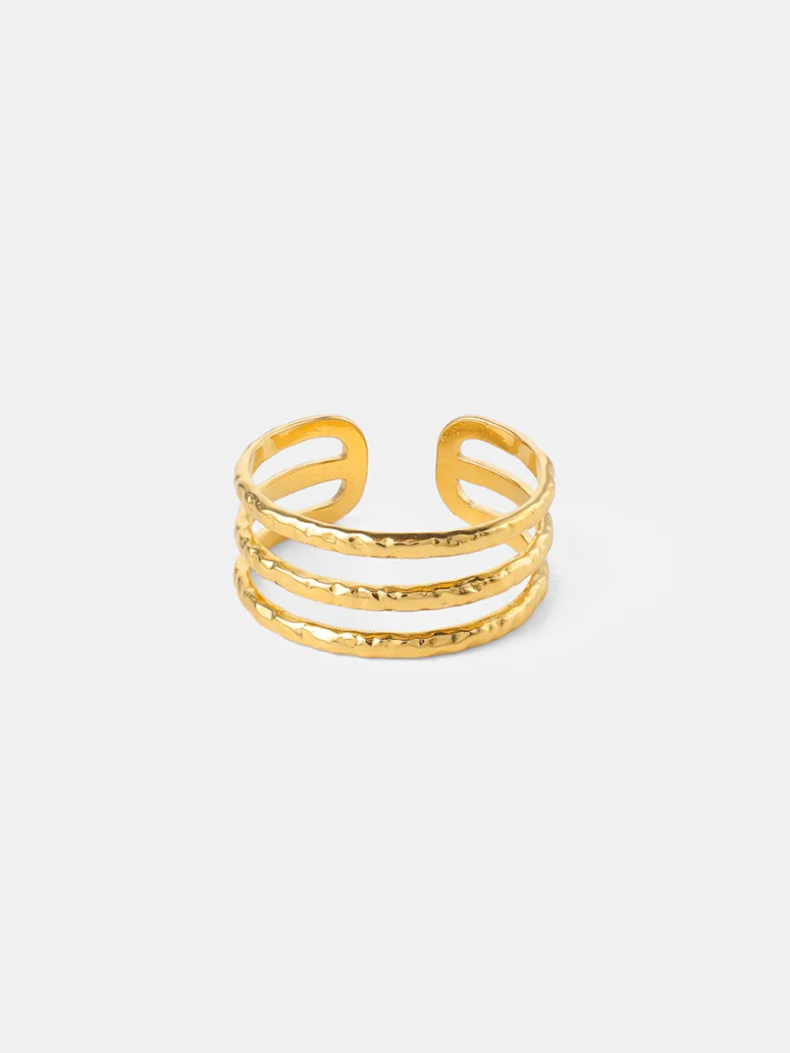 Delicate Trio Ring