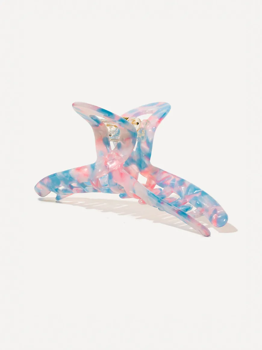 Delightful Haarklammer Blue-pink