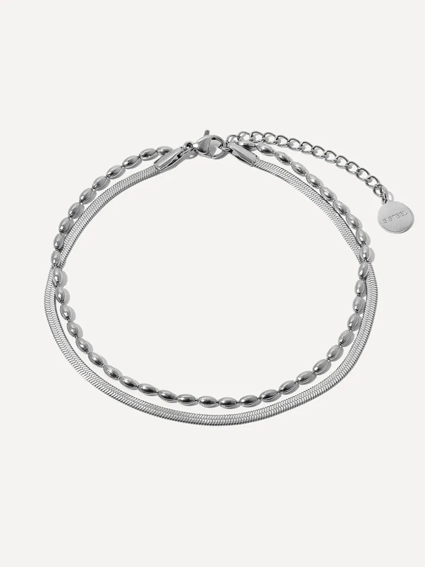Double Layer Snake Bone FUSSKETTCHEN