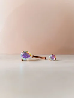 Dreamy Glow Rainbow Titan Bauchnabelpiercing