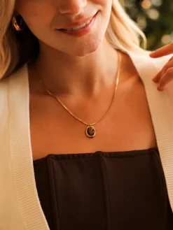 Echoing Dream Tiger's Eye Kette