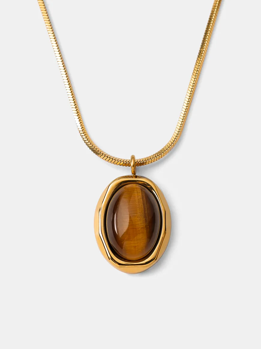 Echoing Dream Tiger's Eye Kette