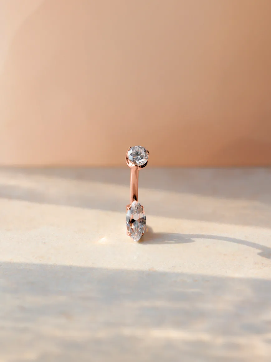 Elegance Eye Titan Bauchnabelpiercing