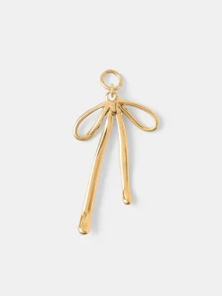 Elegant Bow Ohrring-Charm