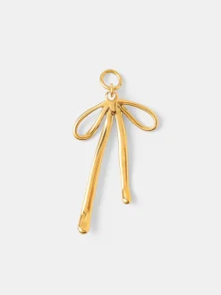 Elegant Bow Ohrring-Charm
