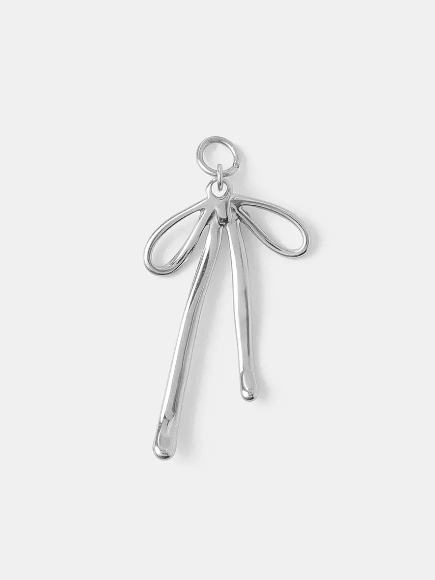 Elegant Bow Ohrring-Charm